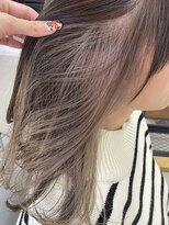 ミリ 奈良店(mm)&nbsp;インナーカラー/ミルクティーベージュ/髪質改善/奈良駅/奈良/