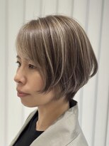 ユウヘアー 師勝店(U Hair)&nbsp;ホワイトベージュハイライトカラー