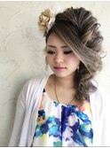 ageha☆ギャル☆滝流しstyle☆ヘアセット