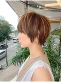 マニッシュ美髪束感ナチュラルショート