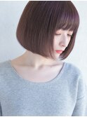 まとまるボブ ナチュラルベージュ