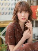 軽やかデジタルパーマくせ毛風前下がりボブa大宮20代30代40代