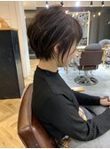 【THiRD】アッシュブラウンショート