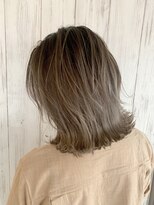 ヘブンリー(heavenly)&nbsp;10代20代☆透明感グレージュグラデーション無造作ヘア