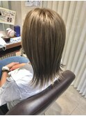 伸ばし中の方オススメ♪切りっぱなしボブ