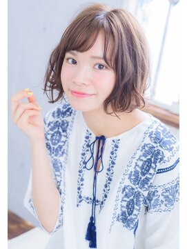 クラリス バイネオ 武蔵小杉(Claris by neo) クセ感ラウンドボブ