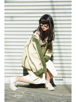 リブロ 三軒茶屋(LIBRO) カジュアル×黒髪ロング