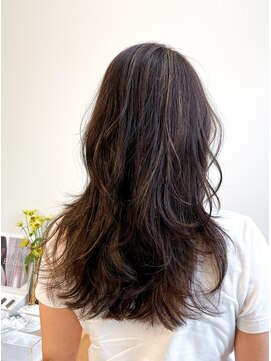 アッカ(acca) ブリーチハイライト@外人風ウェーブロング