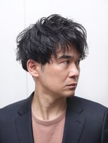 ヘアーアンドグルーミング ヨシザワインク(HAIR&GROOMING YOSHIZAWA Inc.) 30代40代無造作スパイラルパーママッシュツーブロック