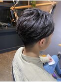 王道ツーブロスタイル