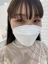 根本からぱちっとのかわいいまつ毛<原田>