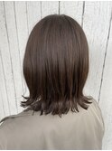 切りっぱなしボブ
