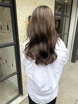 エイト 上野店(EIGHT ueno) 【EIGHT上野】日木[NIKI]_ハイライト_ベージュ