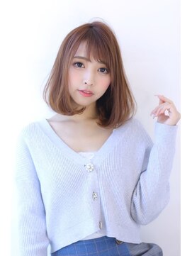 オーロ 西宮店(ORO) マロンベージュＡライン　モテロブ