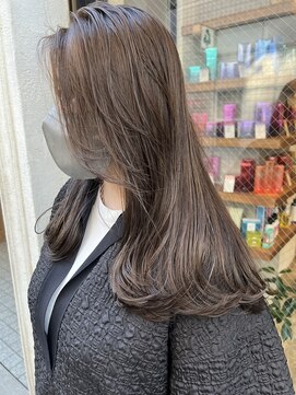 カーニバル 江古田(CARNIVAL) SOGAME-17 大人かわいい/小顔/ショートボブ/グレージュ/レイヤー