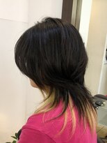 ヘアアーク(HAIR arc)&nbsp;ウルフインナーカラー#ブリーチ#京成大久保#奏の杜#京成津田沼