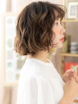 カバーヘア ブリス 大宮西口(COVER HAIR bliss) ミックスカール小顔くせ毛風ふわふわボブc3大宮