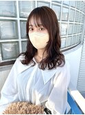 ミディアムロング_デジタルパーマ