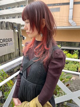 ミント(mint) ウルフレイヤー/ウルフカット/レイヤーカット/インナーカラー