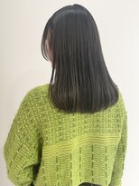 ヨーク(YOKE)&nbsp;【 YOKE 】グレージュ艶髪顔まわり姫カット