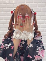 【ヘアメ】ハイトーンでさらにカワイイ＊コロネツイン＊新井