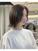 韓国ボブ/くびれボブ/顔まわりカット【佐々木麻衣】