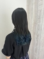 シエル 立川店(CIEL) 【CIEL×久光】ネイビーブルーグラデーション