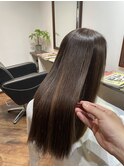 低ダメージ弱酸性縮毛矯正