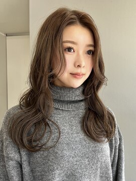 シア(sia) オリーブベージュ/Olive beige/エアリーカール