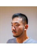 男らしさ溢れるベリーショート クルーカット/バーバー/理容室