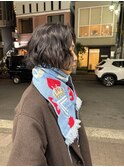 メンズボブ/ボブパーマ/スパイラルパーマ/ロン毛(加藤玲)