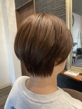 イチ(ichi)の写真/女性らしいフォルムのショートスタイルをご提案いたします。”扱いやすさ”かつ”オシャレ”を実現。