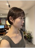 金沢美容室／TAP covo／タップ／金沢駅近く／ボブ／切りっぱなし