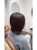 切りっぱなしボブ