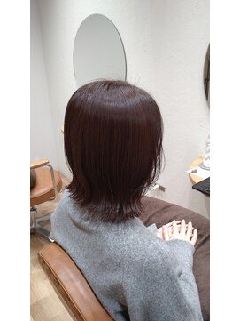 ヘアポケット スタイル店(HAIR POCKET) 切りっぱなしボブ