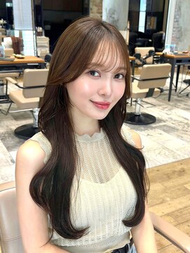 アフロート ルヴア(AFLOAT RUVUA) *20代30代40代◎小顔シースルー顔まわりレイヤーくびれヘア