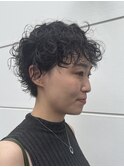 カーリーマッシュショート