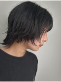 ショートウルフ/インナーカラー/ハイトーン