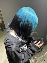 ゲームバイアランスミシー 心斎橋(GAME by Alan Smithee)&nbsp;デザイン／ダブルカラー／ケアブリーチ／エフェクトブリーチ