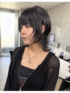 ホロン 池袋(HOLON) 池袋HOLON/レイヤーカット/ハッシュカット/暗髪ロングヘア