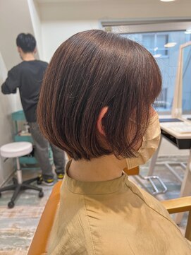 ロア(lore) 【lore 銀座】丸みショートボブ