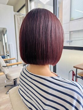 ルアン 上通り(ruen) 熊本 縮毛矯正 ケアブリーチ 髪質改善 艶髪 ruen  Shoyo