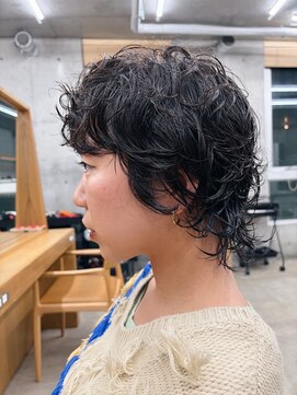 キーチェ 梅田中崎町(keych) ニュアンスパーマ/ウルフカット[中崎町/梅田駅］