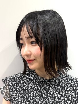 ヘレナトウキョウ(Helena Tokyo) 上品ボブ フレアボブ ミニボブ 外はね ダークブラウン