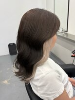 アンドシー(&C.)&nbsp;インナーカラー、ホワイトベージュ