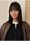 透明感カラー×ナチュラルレイヤー