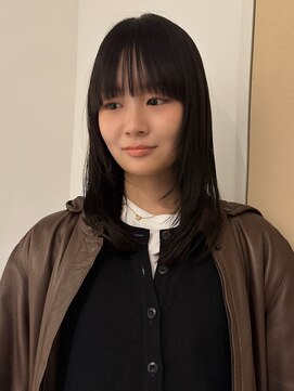 透明感カラー×ナチュラルレイヤー