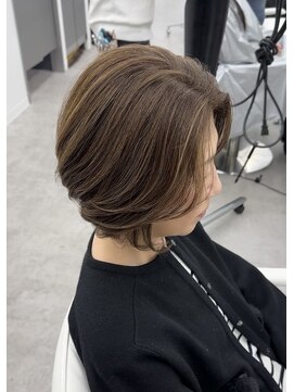 アッシュ 洋光台店(Ash) 【脱白髪染めハイライト】白髪がすぐ気になる方必見