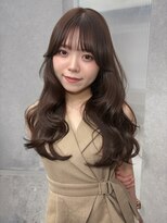 ボタン ハカタ(VOTAN hakata)&nbsp;【VOTAN坂本早苗】透け感グレージュ/レイヤーカット/前髪/顔周り