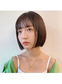ミニボブ／あごラインボブ／ショートボブ